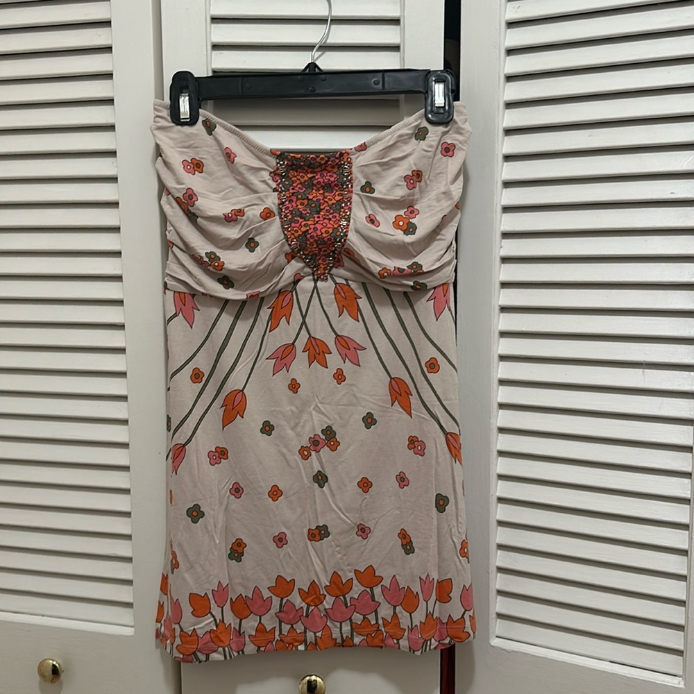Free people size M tunic halter top NWT